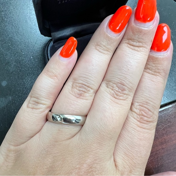 Tiffany & Co. Tiffany Forever Wedding Band Ring Platinum - Picture 5 of 7